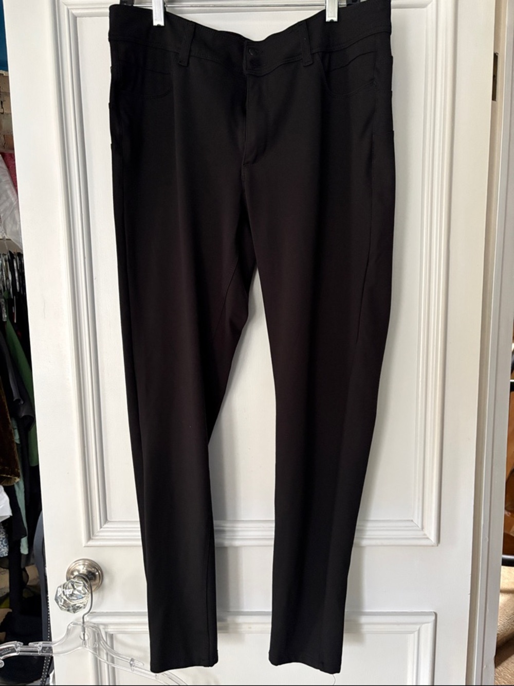 Black Jeggings/Jersey Skinny Jeans